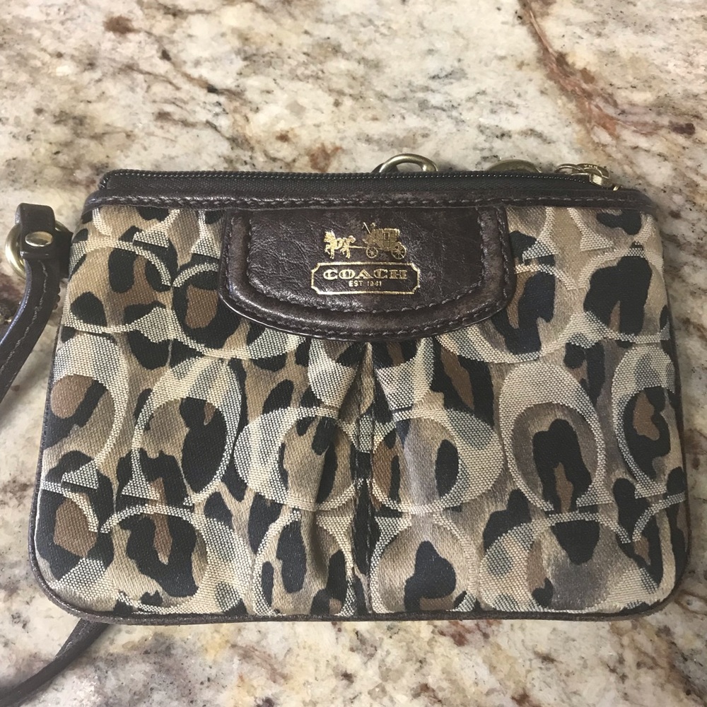 Coach wristlet